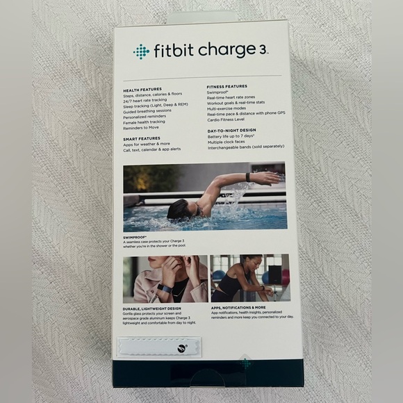 Fitbit Charge 3 BRAND NEW - Picture 3 of 3